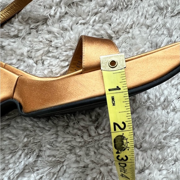 Vintage Casadei satin platform sandals - Picture 7 of 12